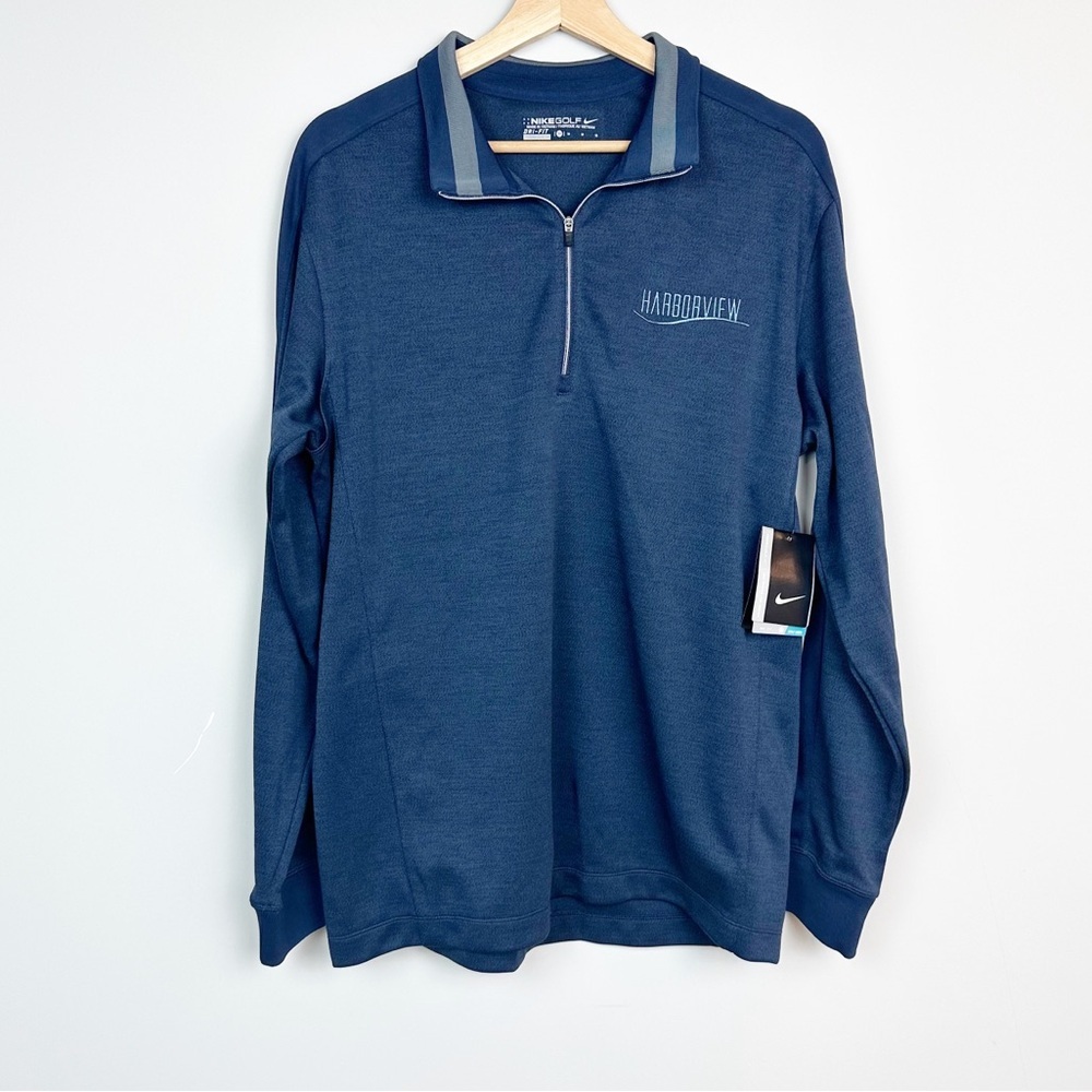 Nike Golf Mens Pullover Dri-Fit Cover Up